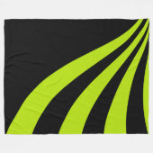 Limone Welle Fleecedecke (Vorderseite (Horizontal))