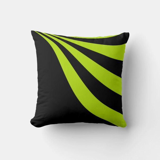Limone Welle Kissen (Vorderseite)