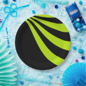 Limone Welle Pappteller (Party)