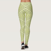 Limone Zickzack-Leggings "Ratti_Creative_Arts" Leggings (Rückseite)