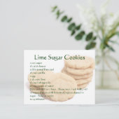 Limone Zuckerrüben Postkarte (Stehend Vorderseite)