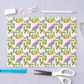 Limonen & Bikinis (Design 28 Yellow/Orange Series) Seidenpapier (Handwerk)