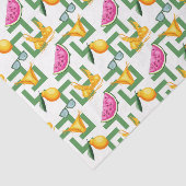 Limonen & Bikinis (Design 28 Yellow/Orange Series) Seidenpapier (Ausschnitt)