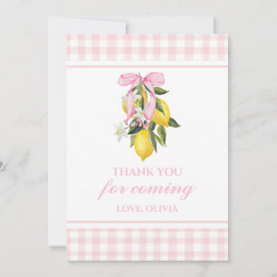 Limonen-Coquette-Birthday-Dankeschön-Geschenk-Anhä Einladung