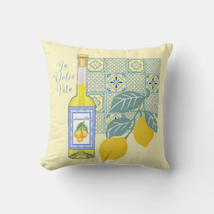 Limonen-Farm Retro Kissen