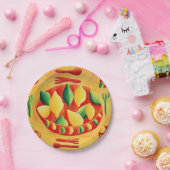 Limonen Pappteller (Party)