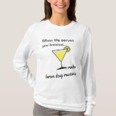 Limonen-Zitronen-Martini T-Shirt (Vorderseite)