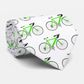 Limonenfahrrad auf Weiß Krawatte (Gerollt)
