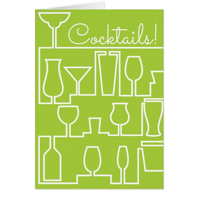 Limonengrün-Cocktail-Party (Vorne)