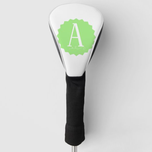 Limonengrüne Anfangs-Golfkopfabdeckung Golf Headcover (Vorderseite)