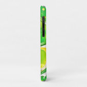 Limonengrüne Spirale Case-Mate iPhone Hülle (Hinten/Links)