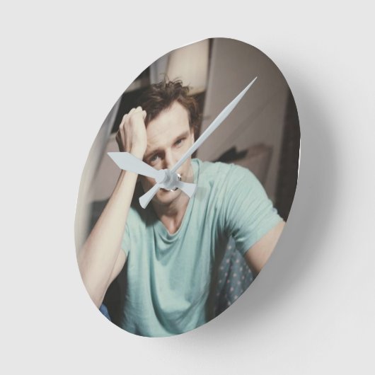 Limonenneeson Runde Wanduhr (Winkel)