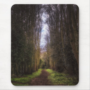 Limoner Baum-Weg Mousepad