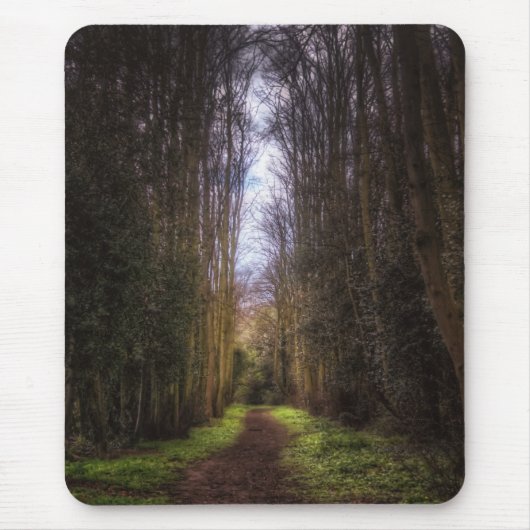Limoner Baum-Weg Mousepad (Vorne)