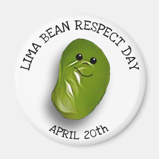 Limoner Bean Respect Day 20. April Magnet (Vorne)