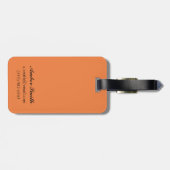 Limoner Brennofen-Leuchtturm-Vintages Reise-Plakat Gepäckanhänger (Rückseite horizontal)