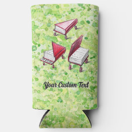 Limoner cremefarbener Spritzer Anpassbare Skizze K Selters Dosenkühler