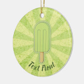 Limoner Eiskrempel Keramik Ornament (Links)