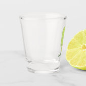Limoner Eiskrempel Schnapsglas (Links)