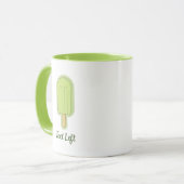 Limoner Eiskrempel Tasse (Vorderseite Links)