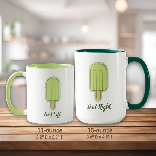 Limoner Eiskrempel Tasse