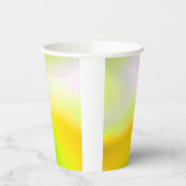 Limoner Gelber Papiercup Pappbecher (Links)