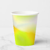 Limoner Gelber Papiercup Pappbecher (Vorderseite)