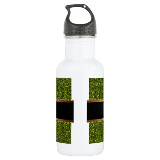 Limoner Glitzer Sequin Disco 32. oz. Edelstahlflasche (Rückseite)