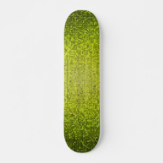 Limoner Glitzer Sequin Disco Alte Schule Skateboar Skateboard (Vorne)