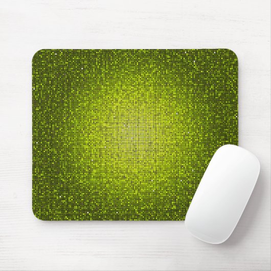 Limoner Glitzer Sequin Disco Personalisiert Mousep Mousepad (Mit Mouse)