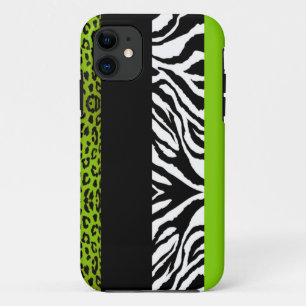 Limoner grüner Leopard-und Case-Mate iPhone Hülle