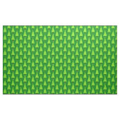 Limoner grüner Polkapunkt moderner Weihnachtsbaum Stoff (Yard (91,4 cm))