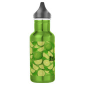 Limoner Hintergrund Edelstahlflasche (Links)