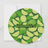 Limoner Hintergrund Einladung (Vorderseite)