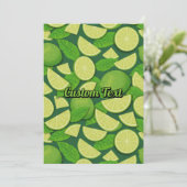 Limoner Hintergrund Einladung (Stehend Vorderseite)