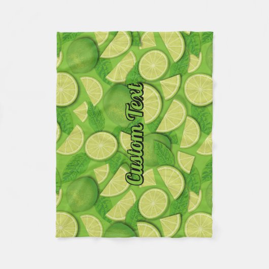 Limoner Hintergrund Fleecedecke (Vorderseite)