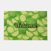 Limoner Hintergrund Fußmatte (Vorderseite)