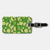 Limoner Hintergrund Gepäckanhänger (Vorderseite horizontal)