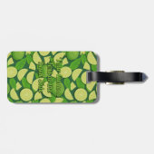 Limoner Hintergrund Gepäckanhänger (Rückseite horizontal)