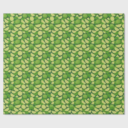Limoner Hintergrund Geschenkpapier (Flach)