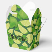 Limoner Hintergrund Geschenkschachtel (Geöffnet)