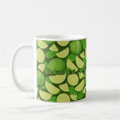 Limoner Hintergrund Kaffeetasse (Links)