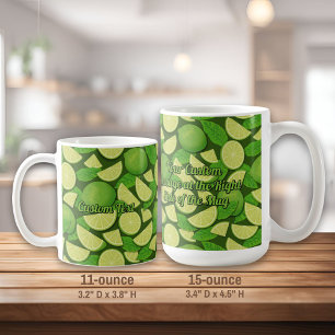 Limoner Hintergrund Kaffeetasse