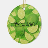 Limoner Hintergrund Keramik Ornament (Links)