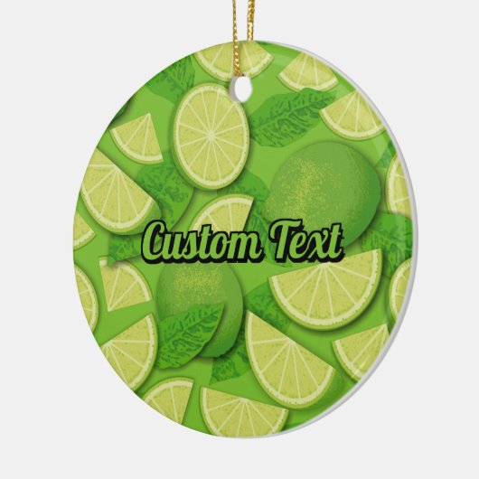 Limoner Hintergrund Keramik Ornament (Links)