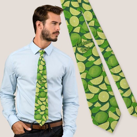 Limoner Hintergrund Krawatte