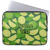 Limoner Hintergrund Laptopschutzhülle (Vorderseite)