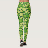 Limoner Hintergrund Leggings (Rückseite)