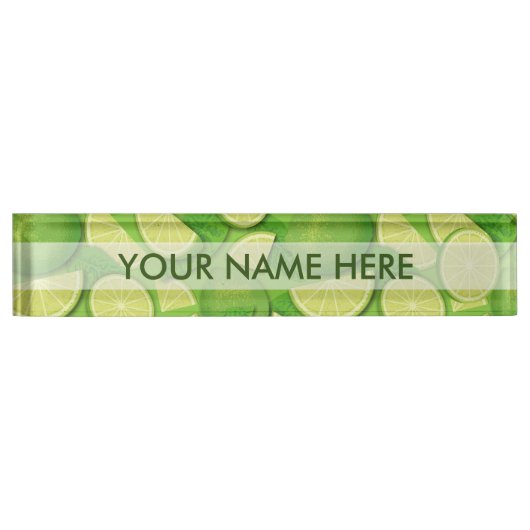 Limoner Hintergrund Namensplakette (Vorderseite)