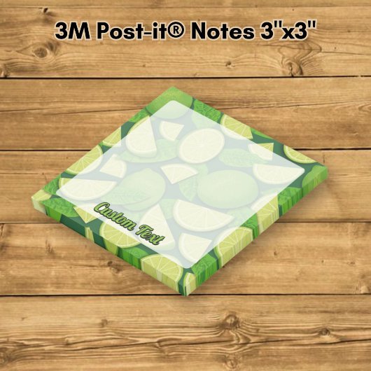 Limoner Hintergrund Post-it Klebezettel